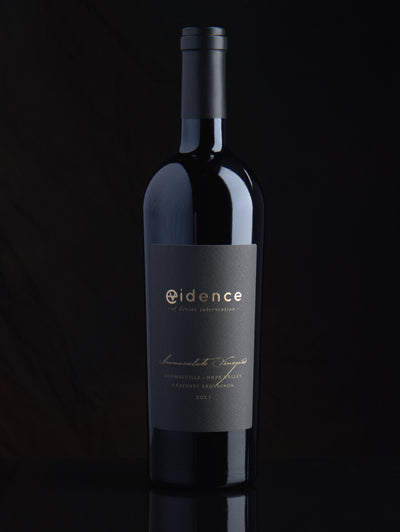 Evidence <br> ~ of divine intervention ~ <br> 2021 Coombsville Cabernet Sauvignon